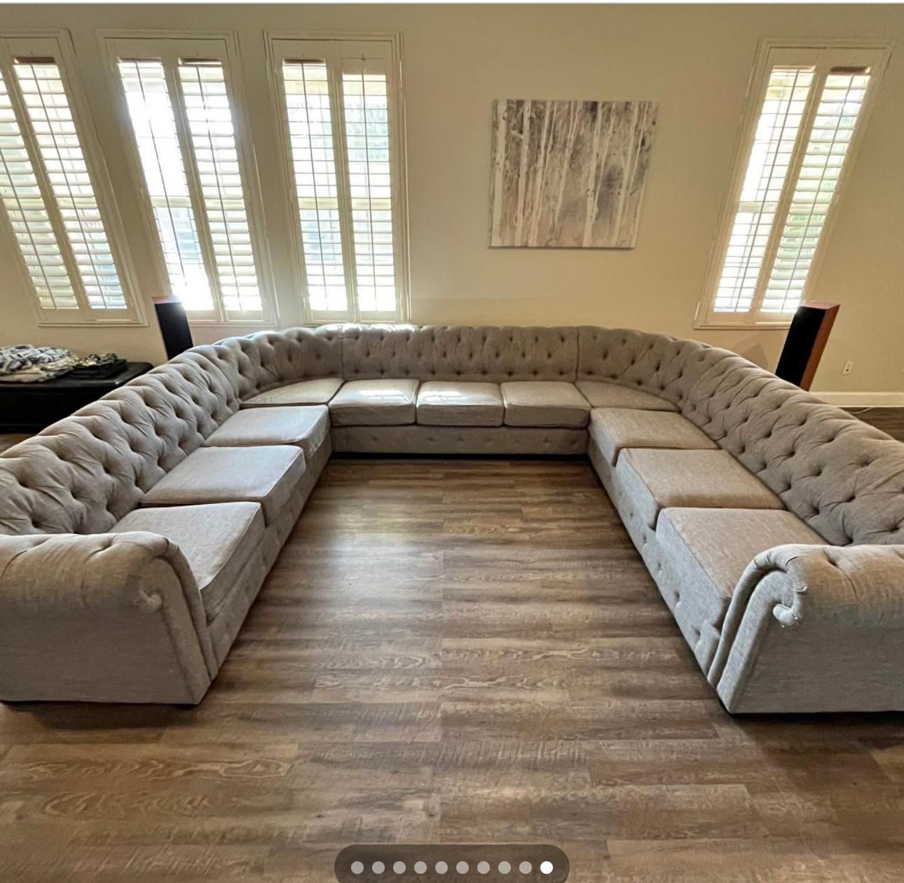 U Shaped Sofa