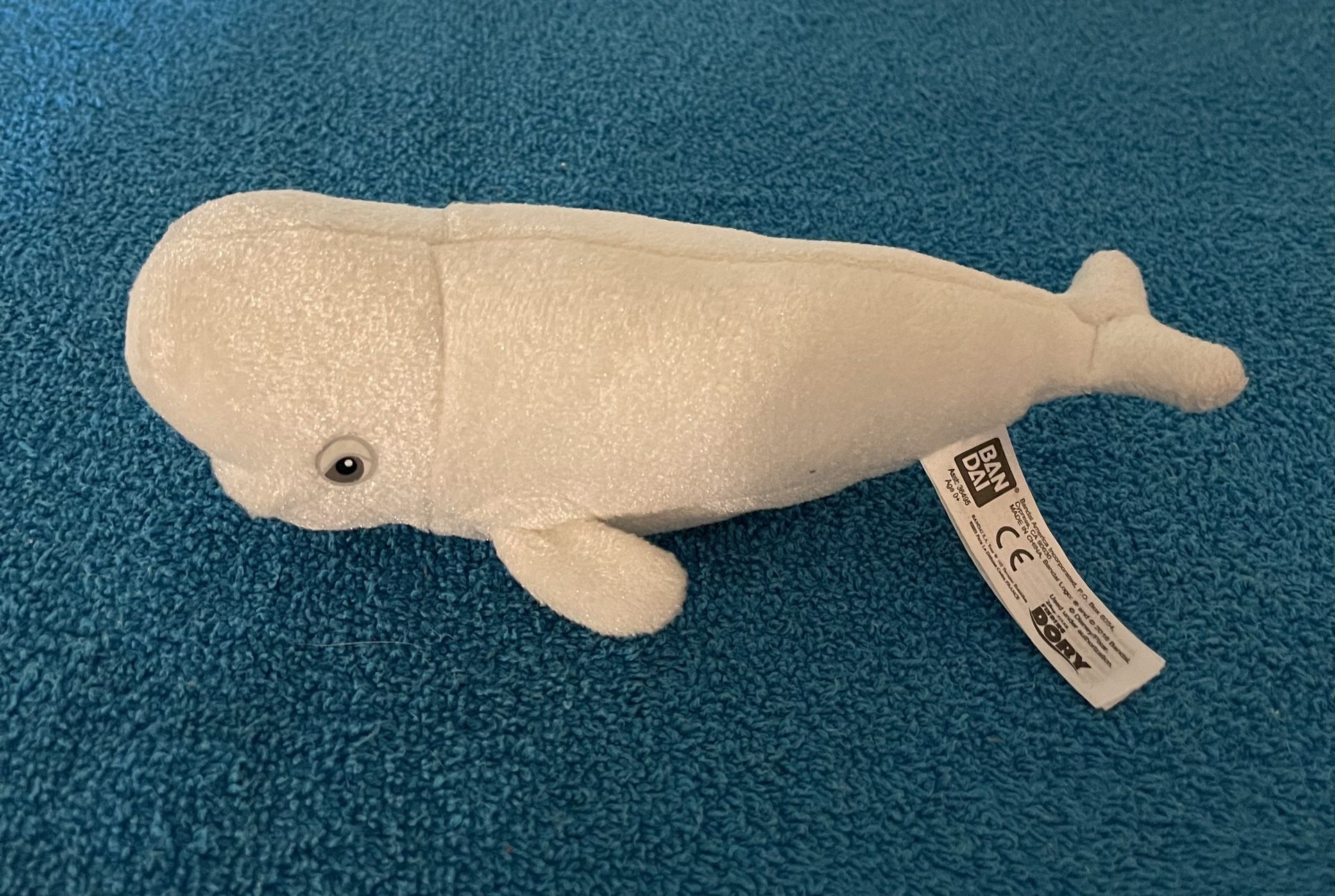 BanDai Disney Pixar Finding Dory 8" Bailey Beluga whale plush toy