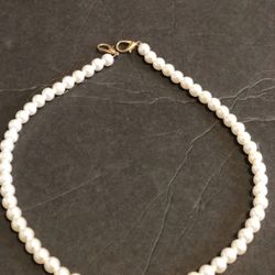 Faux Pearl Chain
