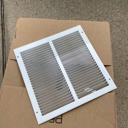 Wall Air Vent Grille – 15 5/8” – White (Gently Used)