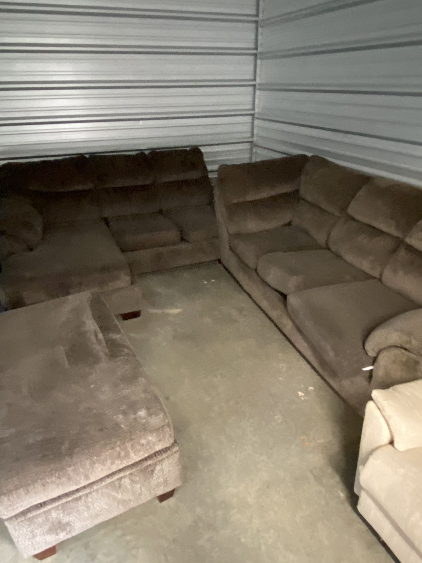 Sectional And 2 Recliners