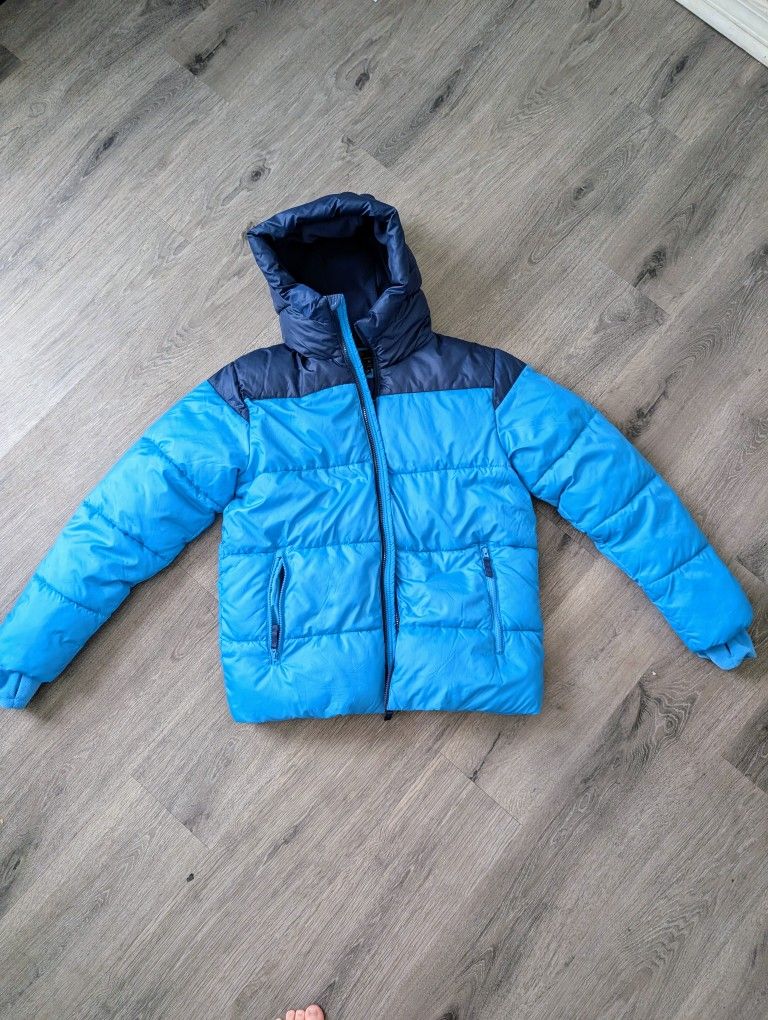 Boys' Puffer Hooded Jacket  - XXL