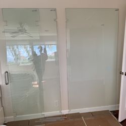 L shaped Shower Glass Doors