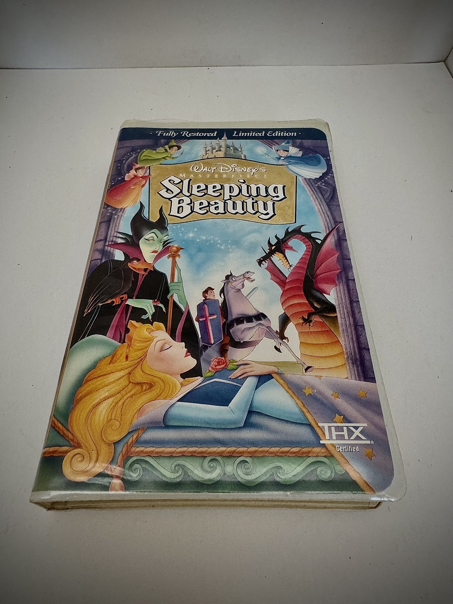 Sleeping Beauty (1997) VHS - Walt Disney Masterpiece Collection – Fully Restored Limited Edition!