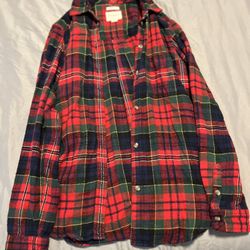 American Eagle Girls, long sleeve button down size small