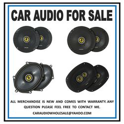 Kicker CSC speakers