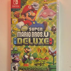 UNOPENED: Nintendo Switch Super Mario Bros. U Deluze 