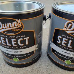Free 8 qts of Dunns swiss coffee paint