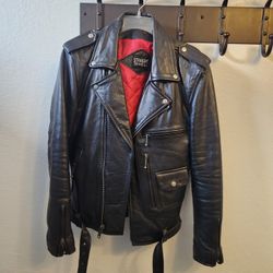2019 Straight To Hell Logan Leather Jacket 40