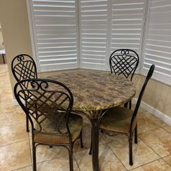 Breakfast Table W/ Chairs
