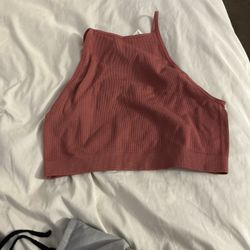 Light Red Pink Tank Top 
