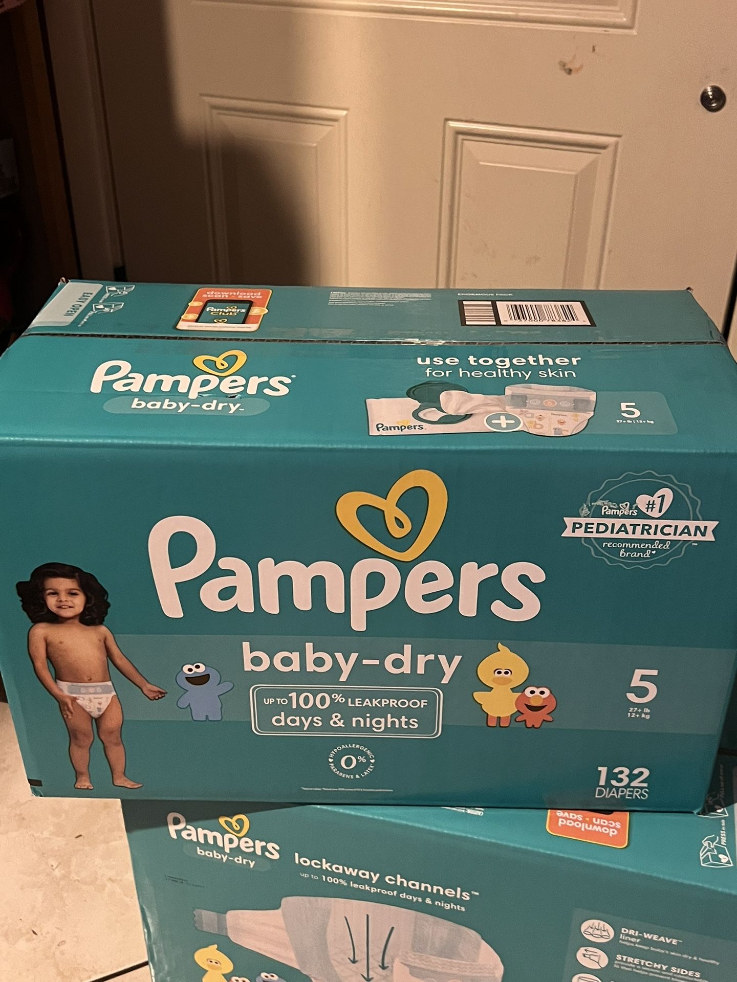 pampers size 5