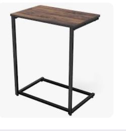 C-Shaped Side Table