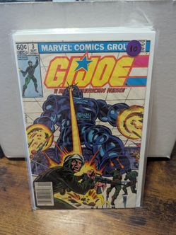 G.I. Joe A Real American Hero #3 Marvel Comics 1982