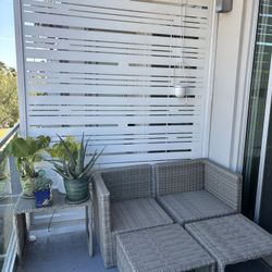 Morland 5 Piece PE Rattan Sectional Seating Group