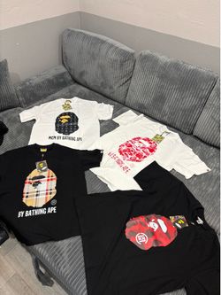 Bape shirts 40 each one