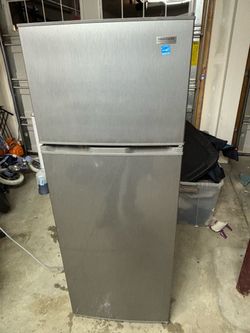 Fridgidaire 7.5 cu ft retail $229 works great we just updated our garage fridge