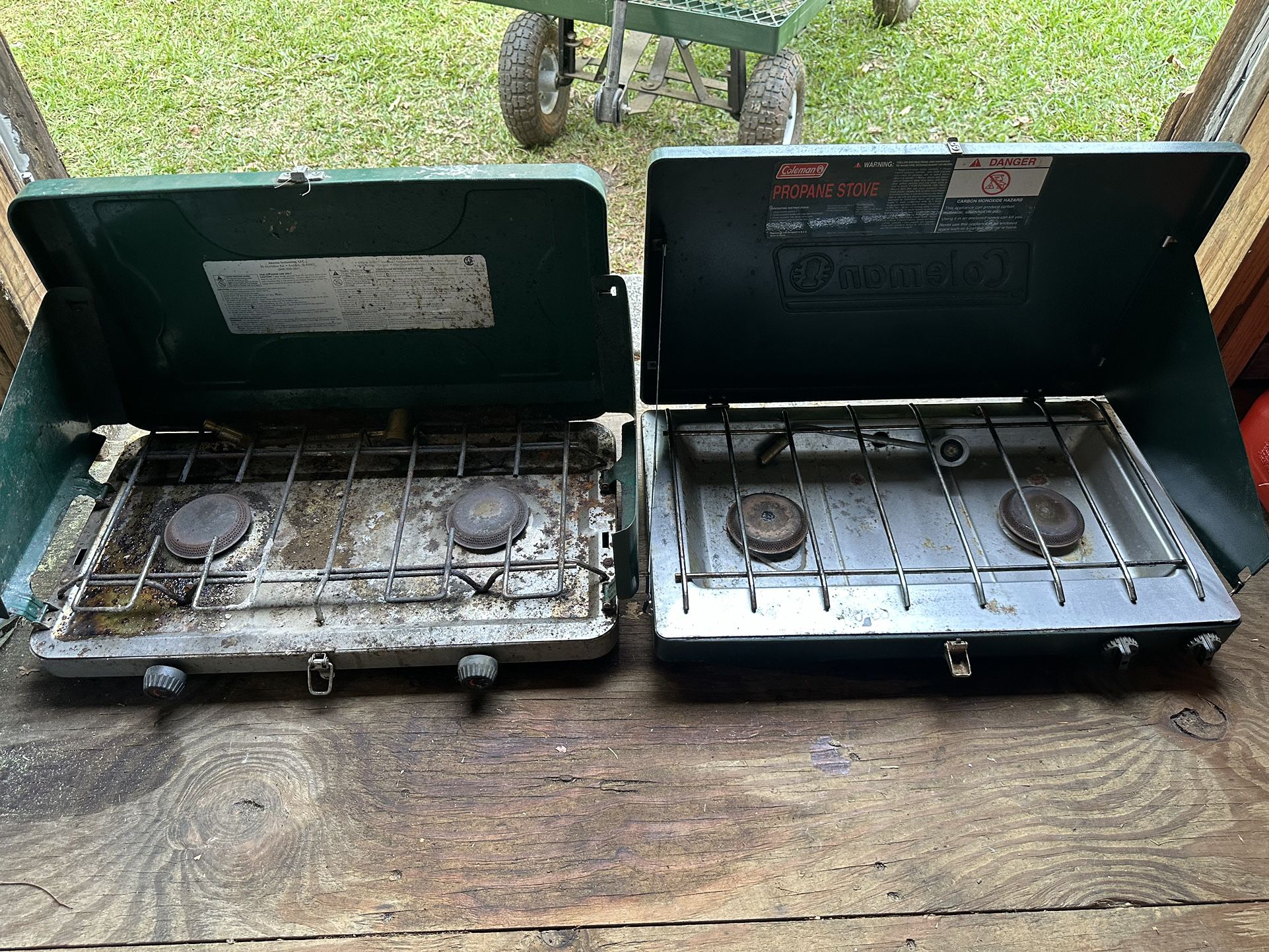 Coleman Double Burner Camping Stoves