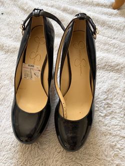 Jessica Simpson platformed heels, size 10 w