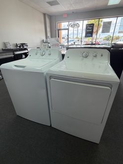 GE washer and dryer