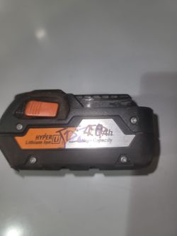 RIGID 4 hour battery.