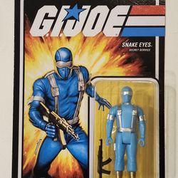 SUPER 7 REACTION FIGURES . G.I.JOE. SNAKE EYES SECRET SEVICE . 3.75 " ACTION FIGURE.