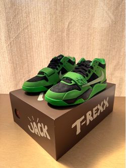 Jordan CJ1 T-Rexx Travis Scott Green Spark