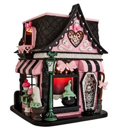 Halloween House Candle Holder