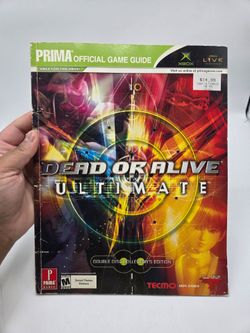 Dead Or Alive Ultimate Official Game Strategy Guide Xbox Prima Games