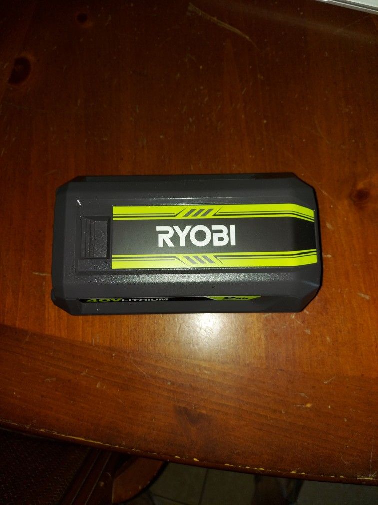 Ryobi 40 V Lithium 2 Ah .Brand New. Never Used
