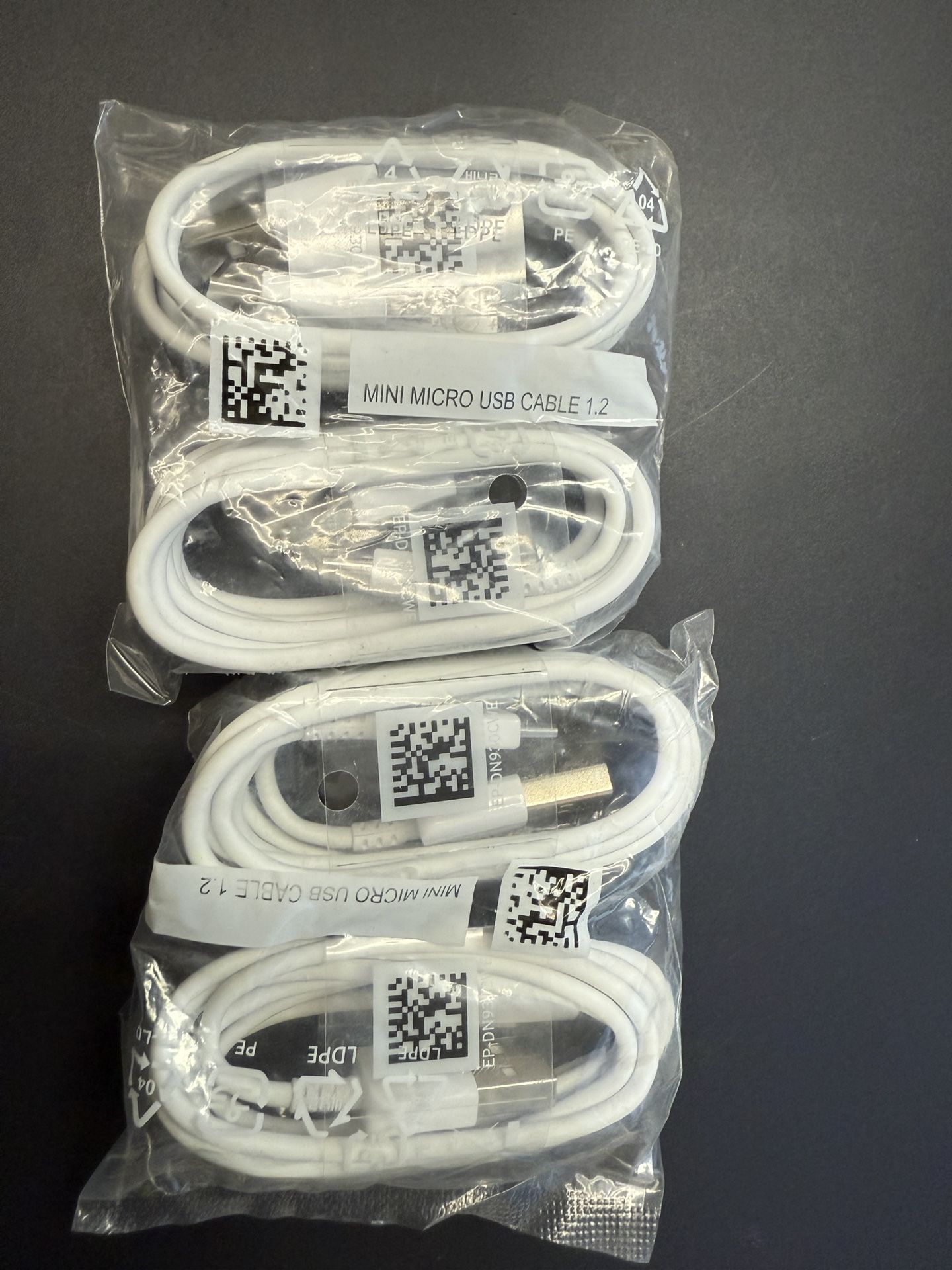 Brand New 4 Of 3ft Usb A To Usb-c Braided Charg & Data Cable