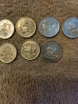 Silver. 25 cents Mexican money