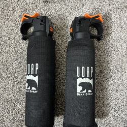 Lot Of 2 UDAP Bear Sprays 