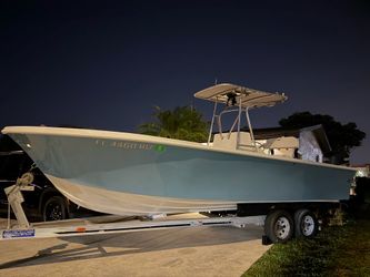 24 foot center console boat