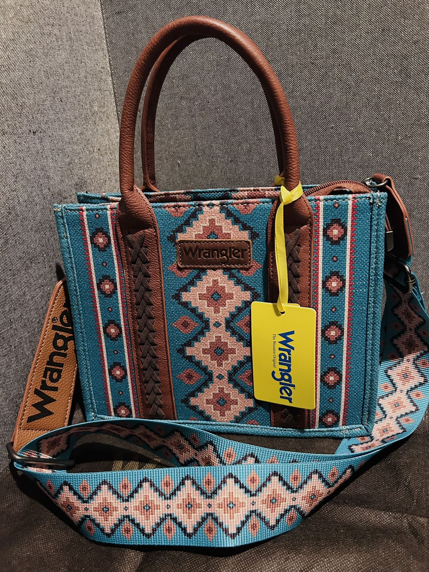 WRANGLER Southwestern Print Small Tote