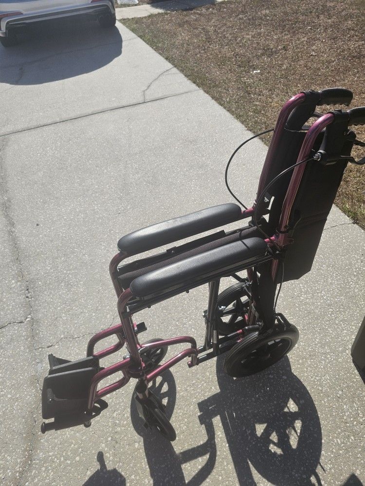 Wheelchair And Cushion