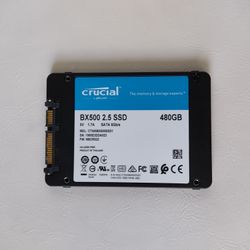 Crucial BX500 2.5 480GB SSD For Sale 