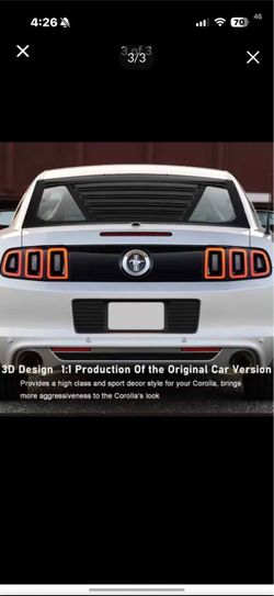 Mustang louver
