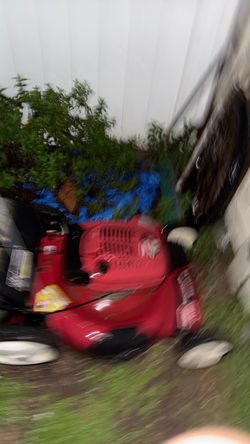 Turbo lawn mower needs string