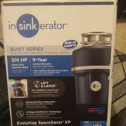 In Sink Erator 3/4 HP 