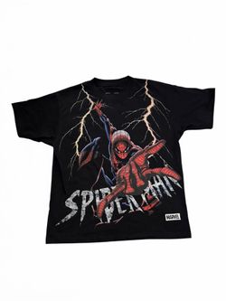 Marvel Spider-Man oversized Thunder Crewneck Tee Men's Sz medium Tee NWOT