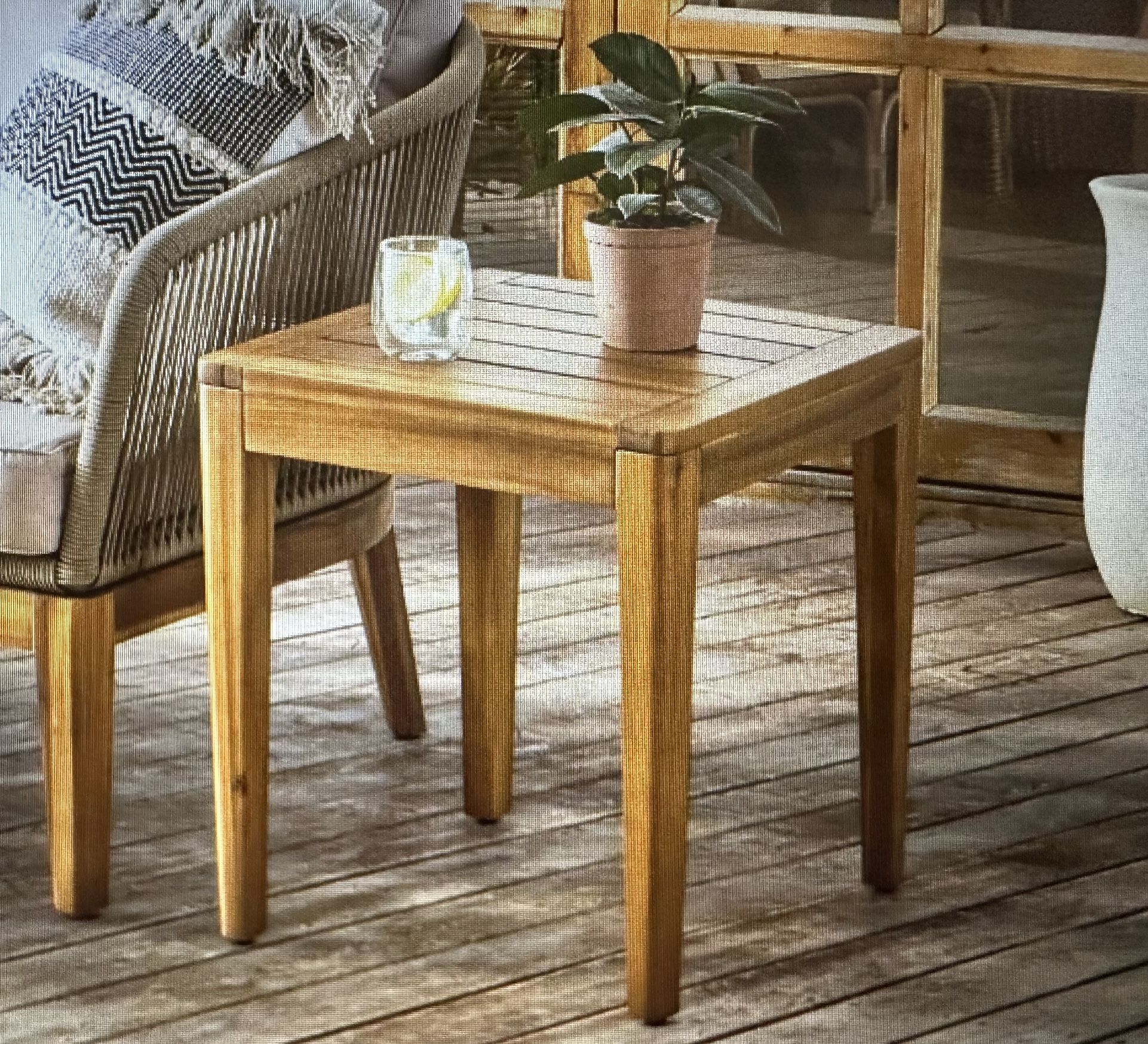 ⛱️ New CASTLERY MAUI OUTDOOR Side Table- SALE ~70% Off