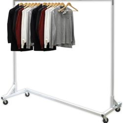 Simple Houseware Industrial Grade Z-Base Garment Rack, X(350)