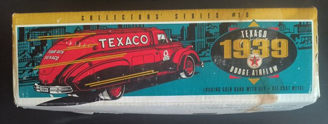 Vintage Die Cast Texaco Truck Bank