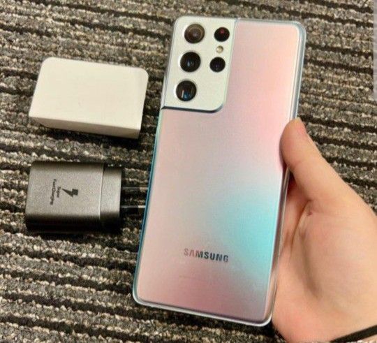 Samsung Galaxy S21 Ultra 5G 128gb Unlocked, FREE Smartwach/ Headphones. Pay $1 Today Rest in payments. NO CREDIT NEEDED FINANCING
