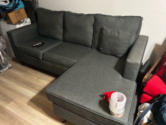 L shaped sofa