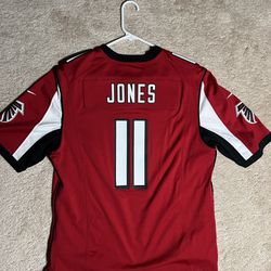 Julio Jones Atlanta Falcons Red Jersey Men’s Size Medium