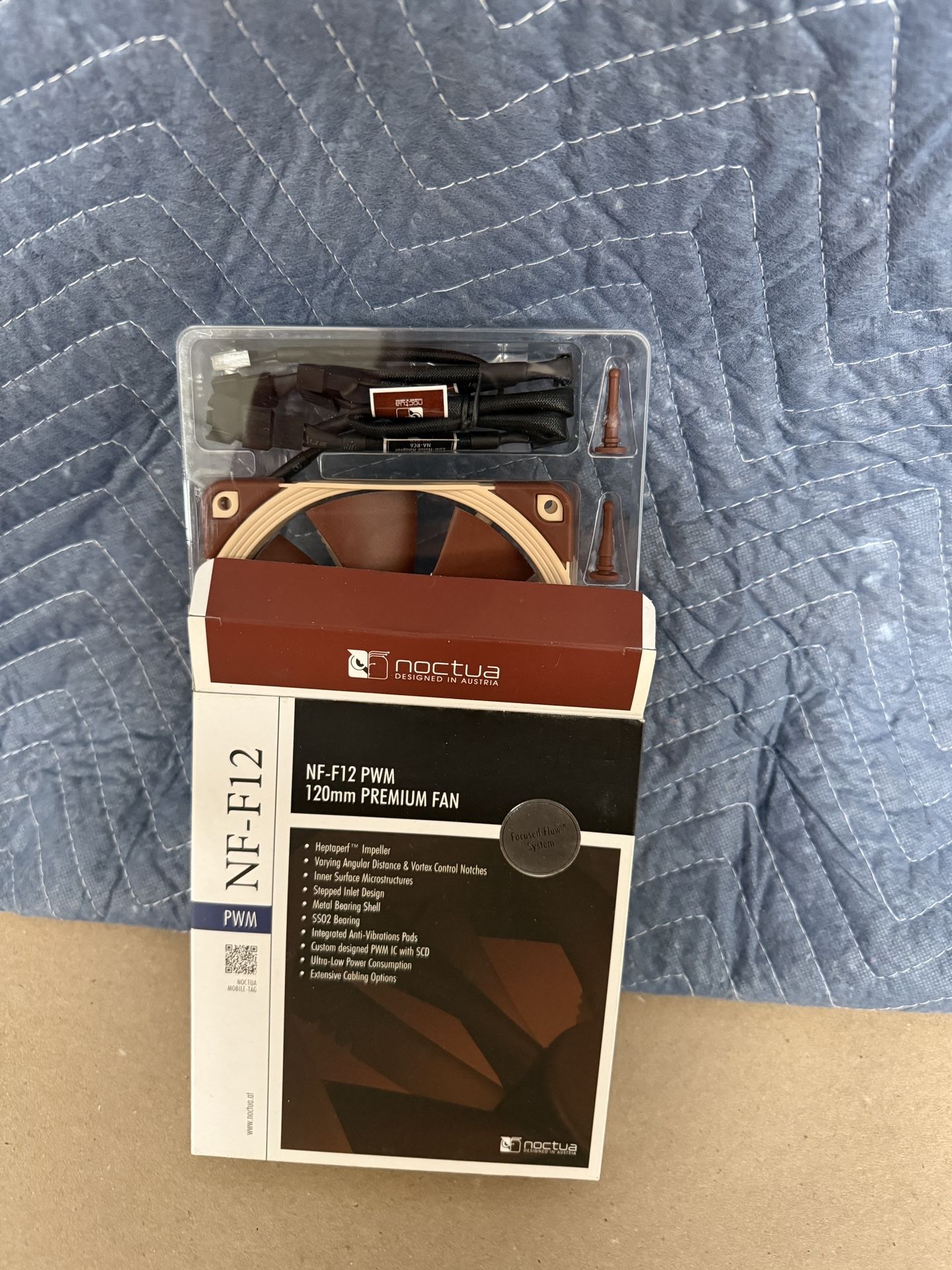 NOCTUA NF-F12 PWM 120mm Premium Computer Fan