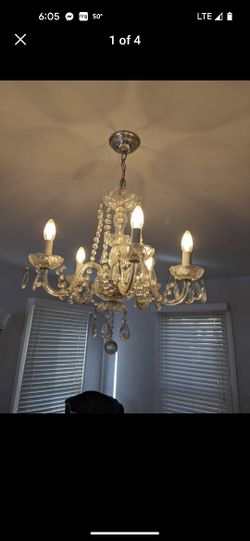 Crystal Chandelier Used