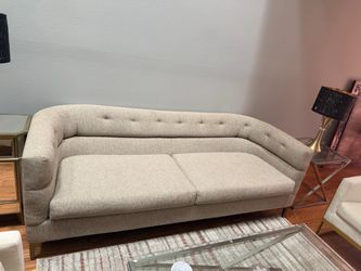 Taupe Sofa (6.5 ft)